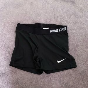 Nike Pro Black Athletic Shorts